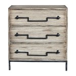 25811  Jory Aged Ivory Accent Chest Accent Furniture